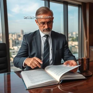 رسول زاده وکیل پایه یک دادگستری و ارائه دهنده خدمات حقوقی در تهران شهران