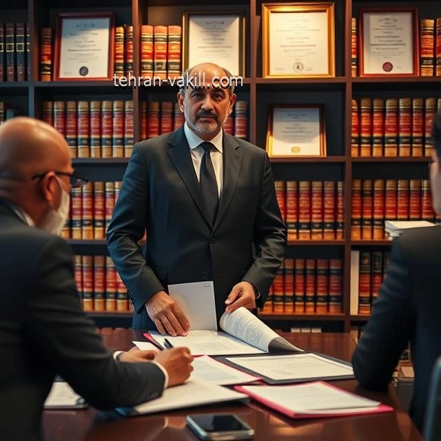 رسول زاده وکیل پایه یک دادگستری و ارائه دهنده خدمات حقوقی در تهران فردوس